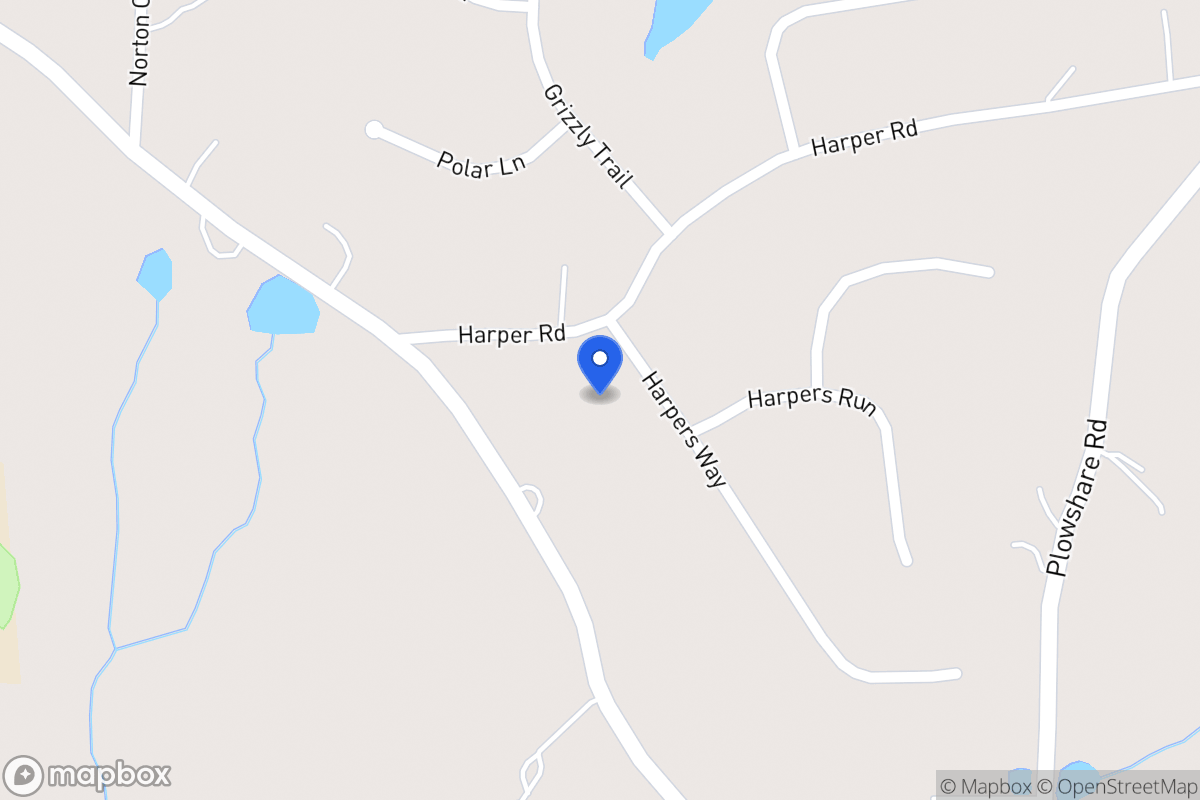 Map of 13 Harpers Way