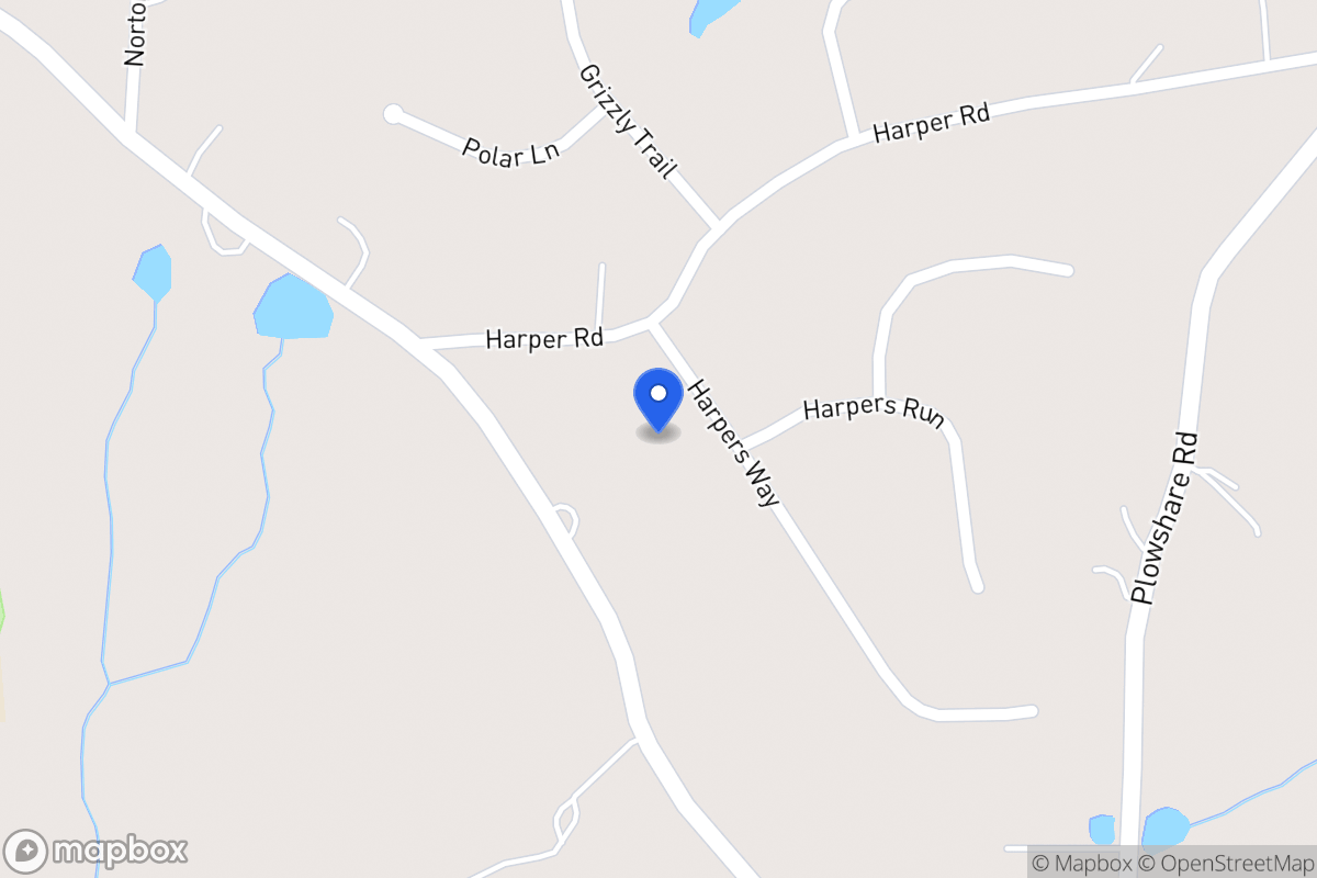 Map of 23 Harpers Way