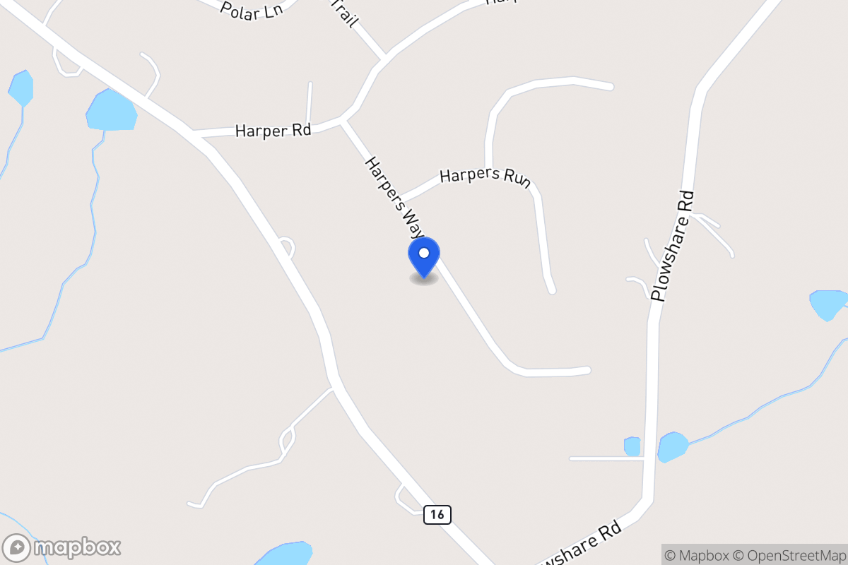 Map of 69 Harpers Way