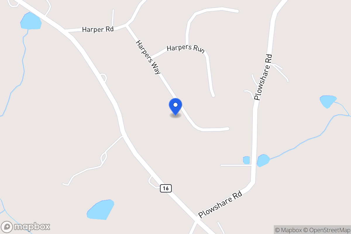 Map of 103 Harpers Way