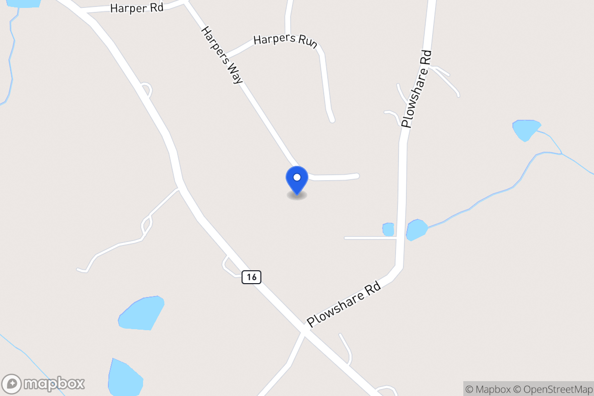 Map of 129 Harpers Way
