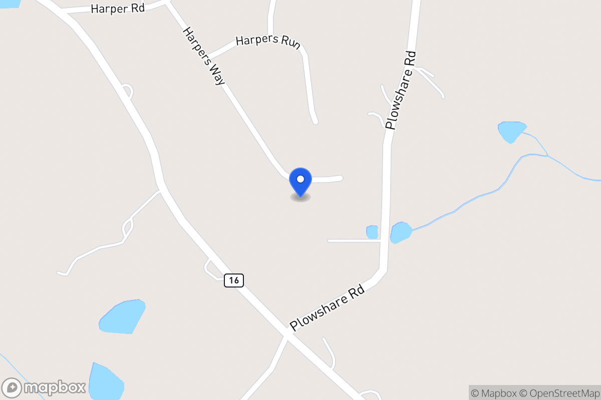 Map of 135 Harpers Way