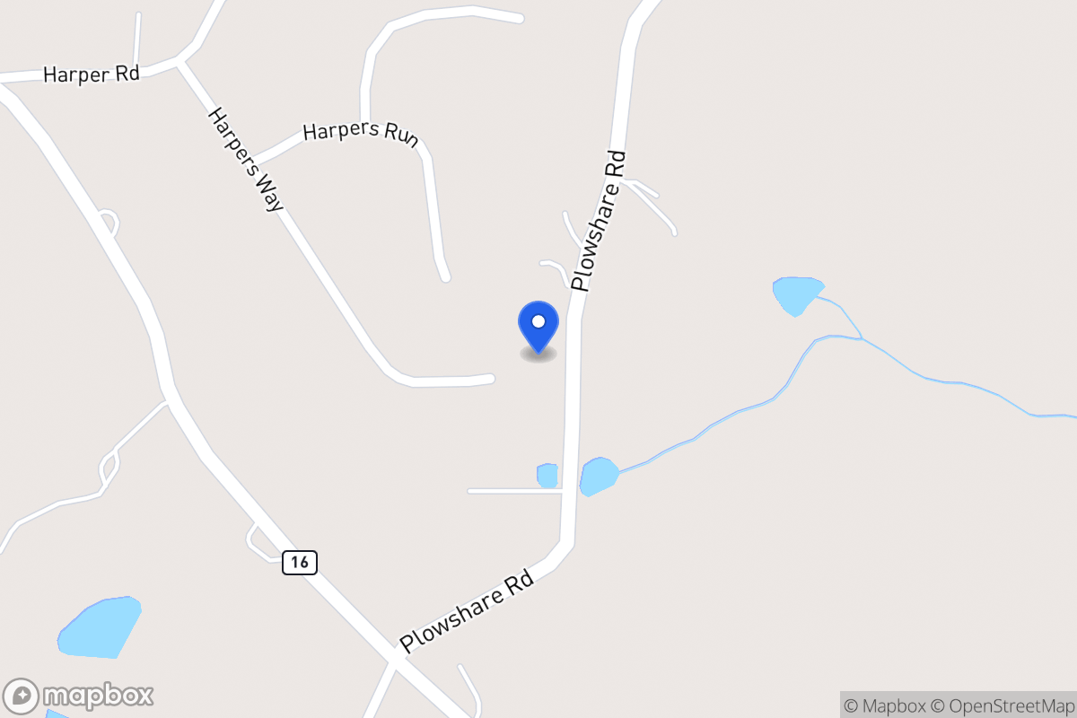 Map of 1183 Plowshare Rd
