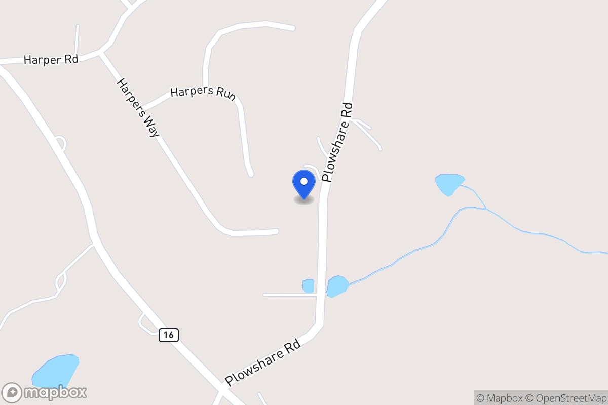 Map of 1177 Plowshare Rd