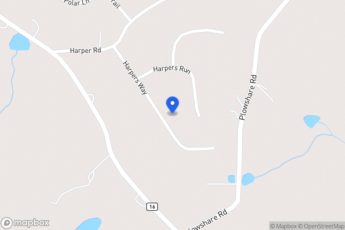 Map of 92 Harpers Way