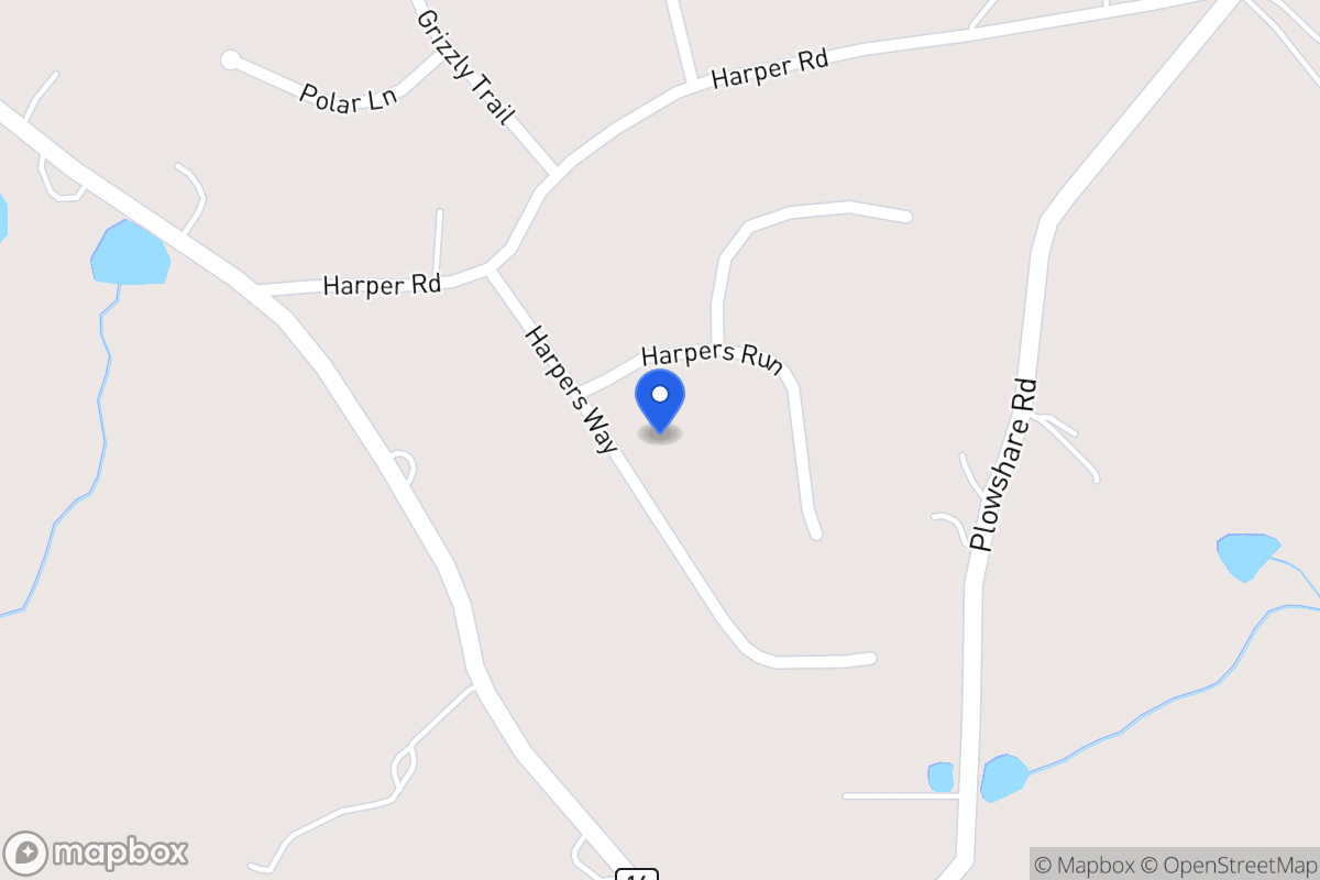 Map of 56 Harpers Way