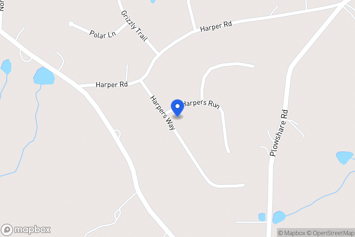 Map of 44 Harpers Way