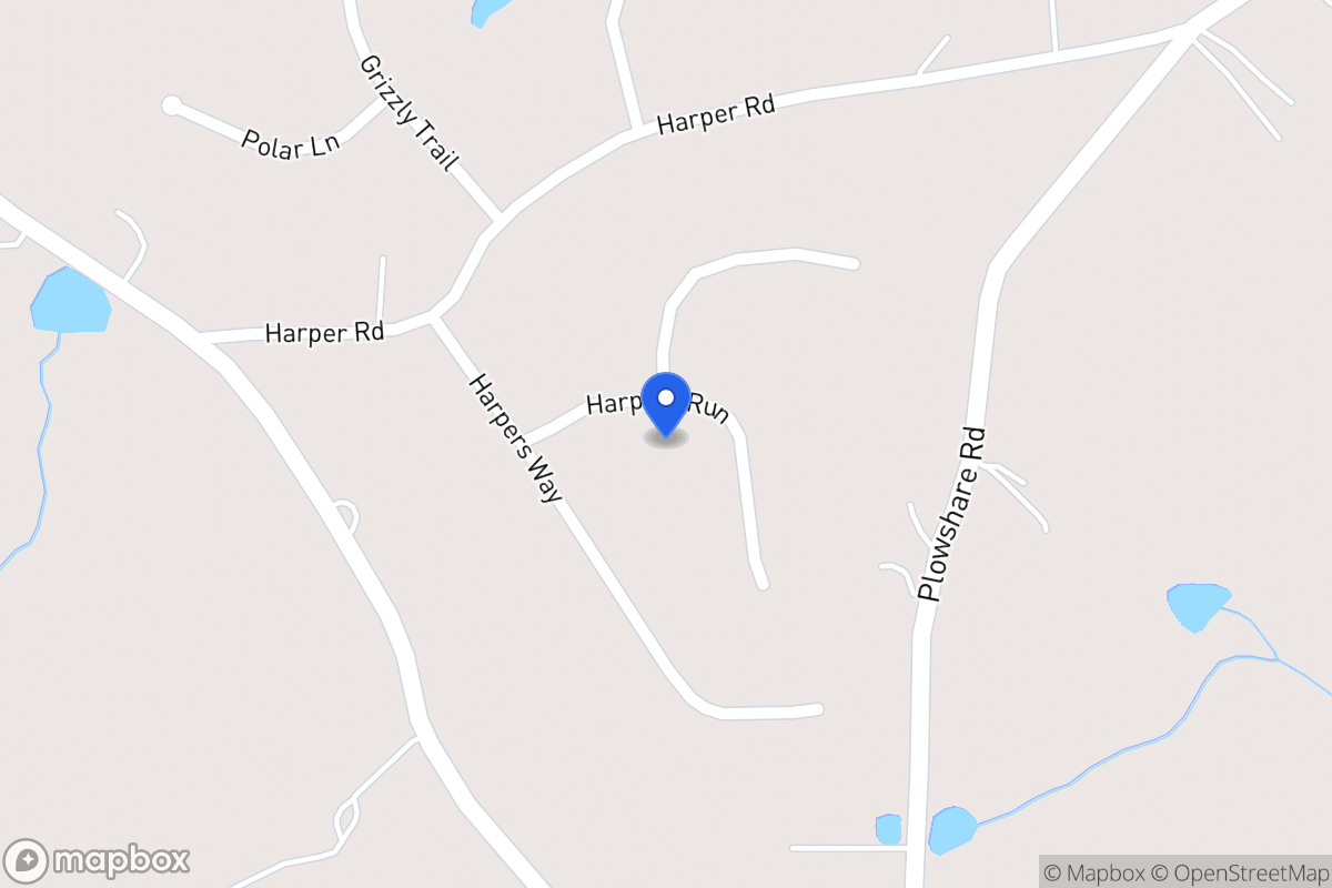 Map of 39 Harpers Run
