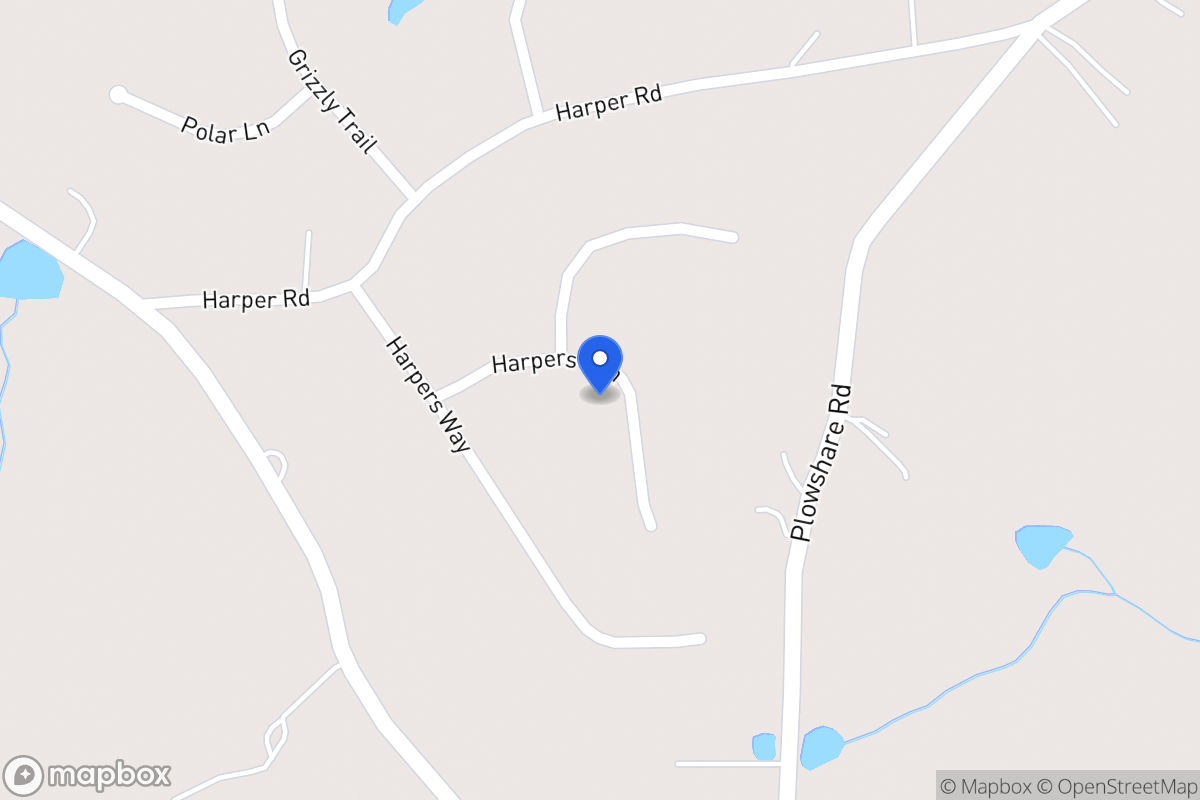 Map of 47 Harpers Run