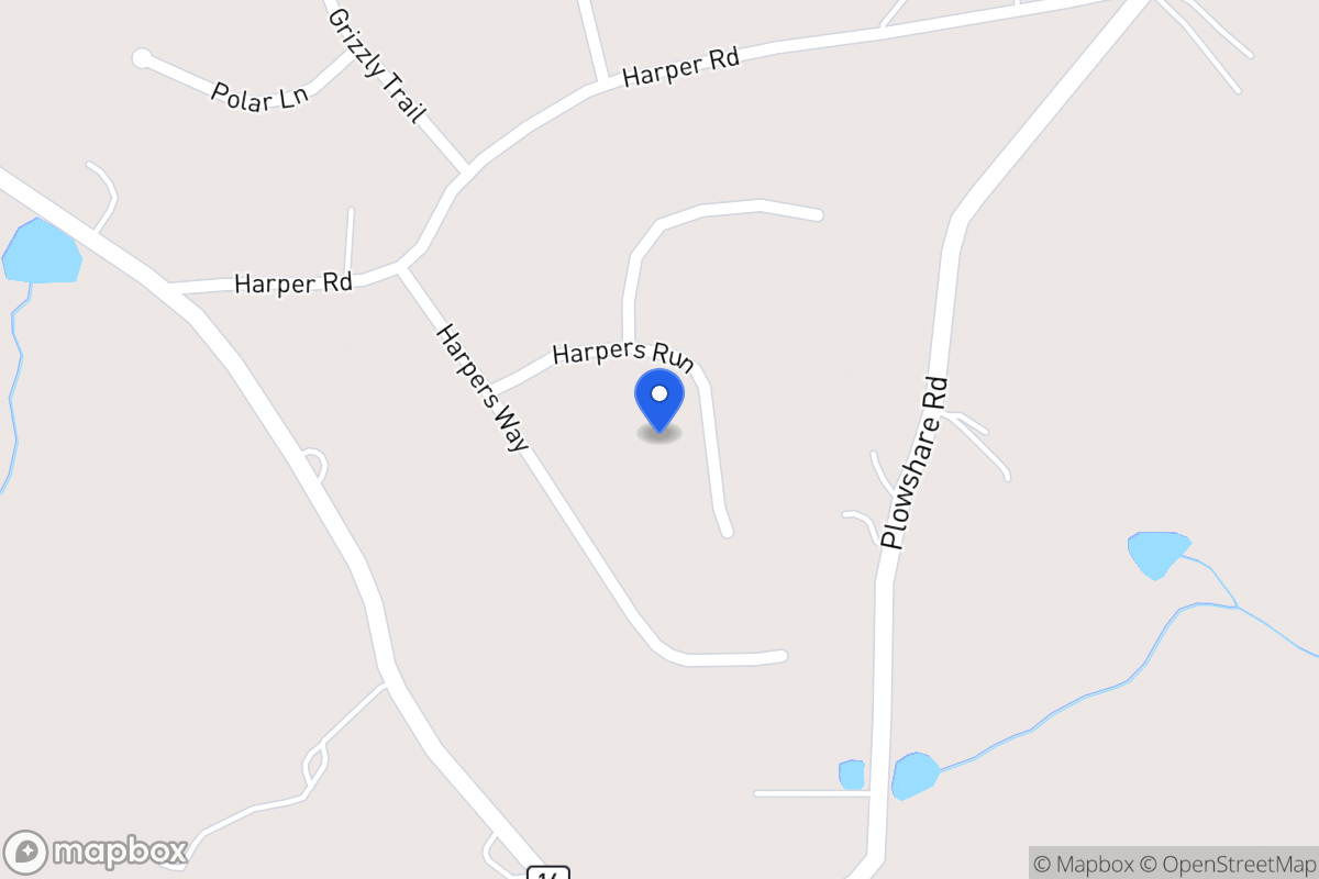 Map of 71 Harpers Run
