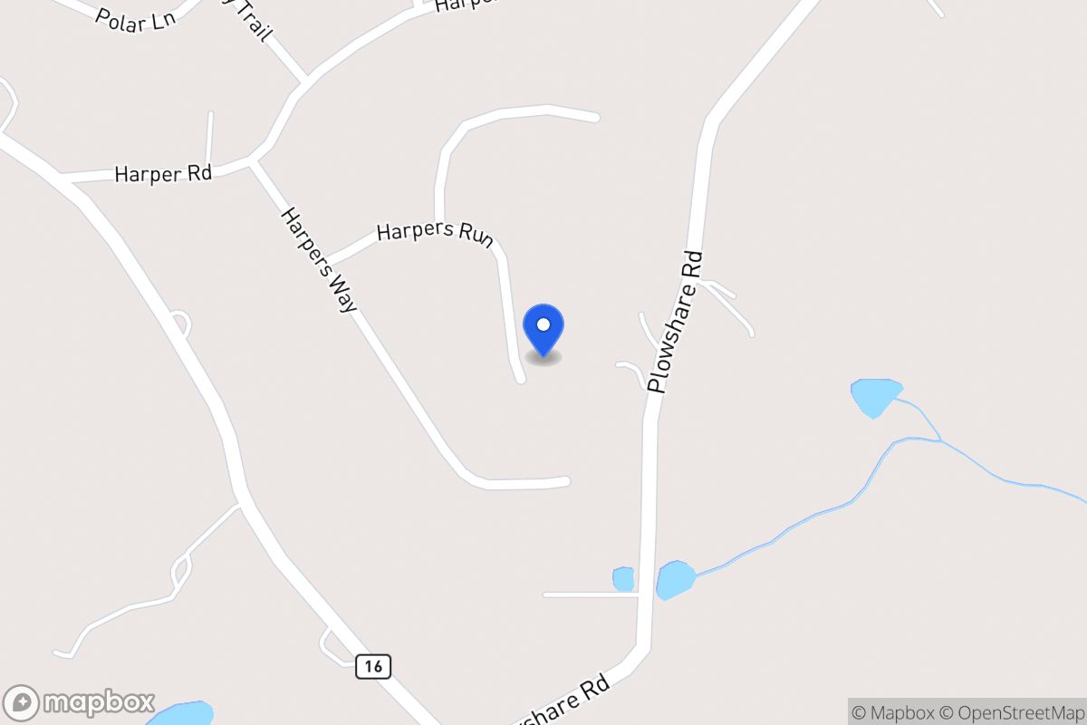 Map of 86 Harpers Run