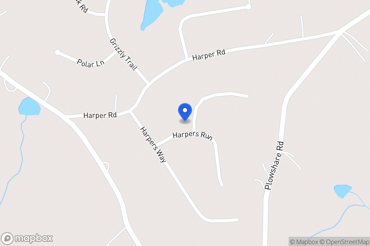 Map of 36 Harpers Run