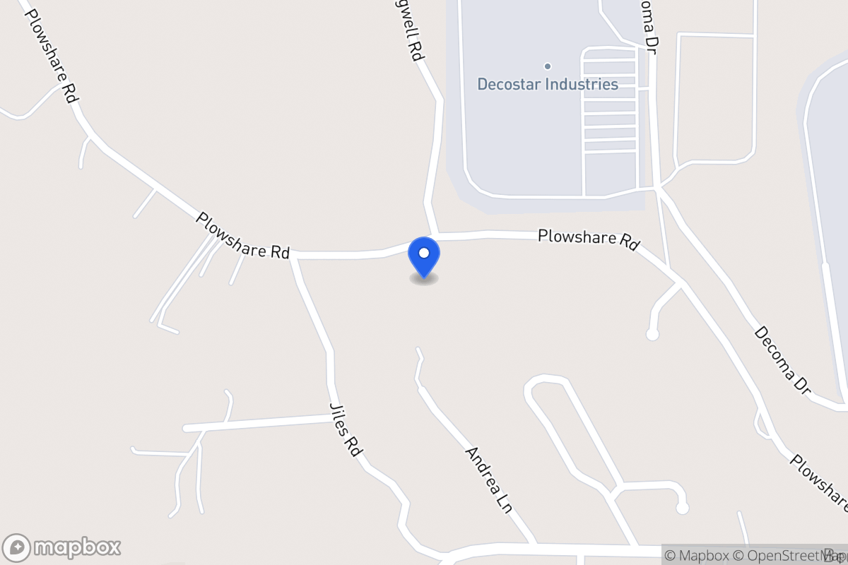 Map of 316 Plowshare Rd