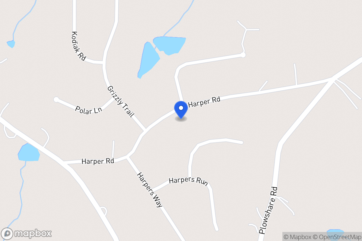 Map of 121 Harper Rd