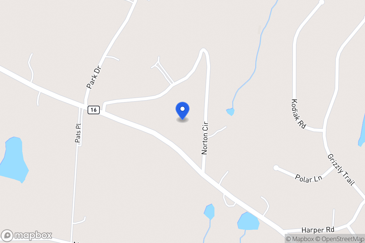 Map of 2671 Mt Zion Rd