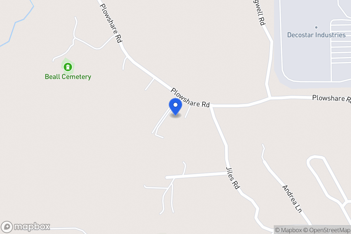 Map of 442 Plowshare Rd