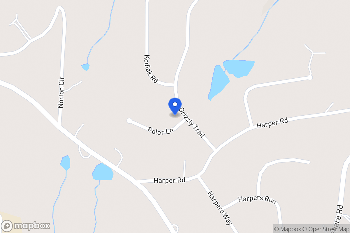 Map of 116 Grizzly Trl