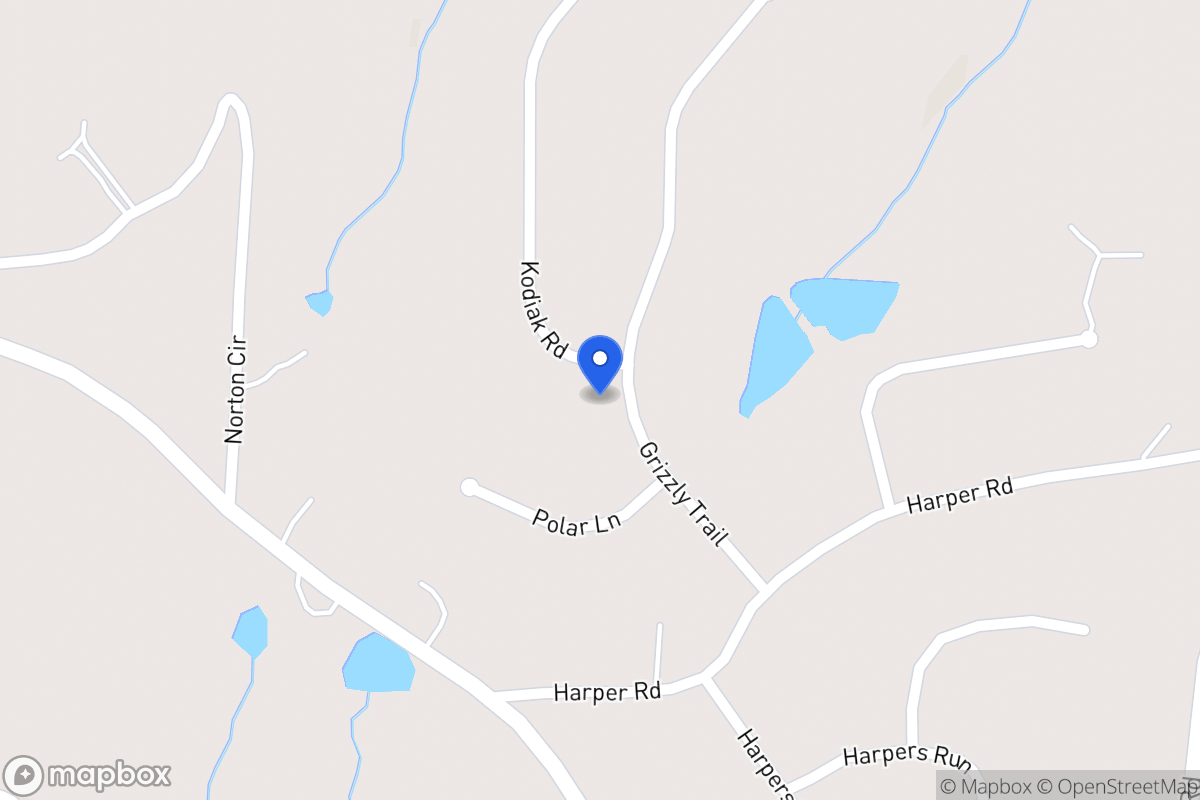 Map of 124 Grizzly Trl