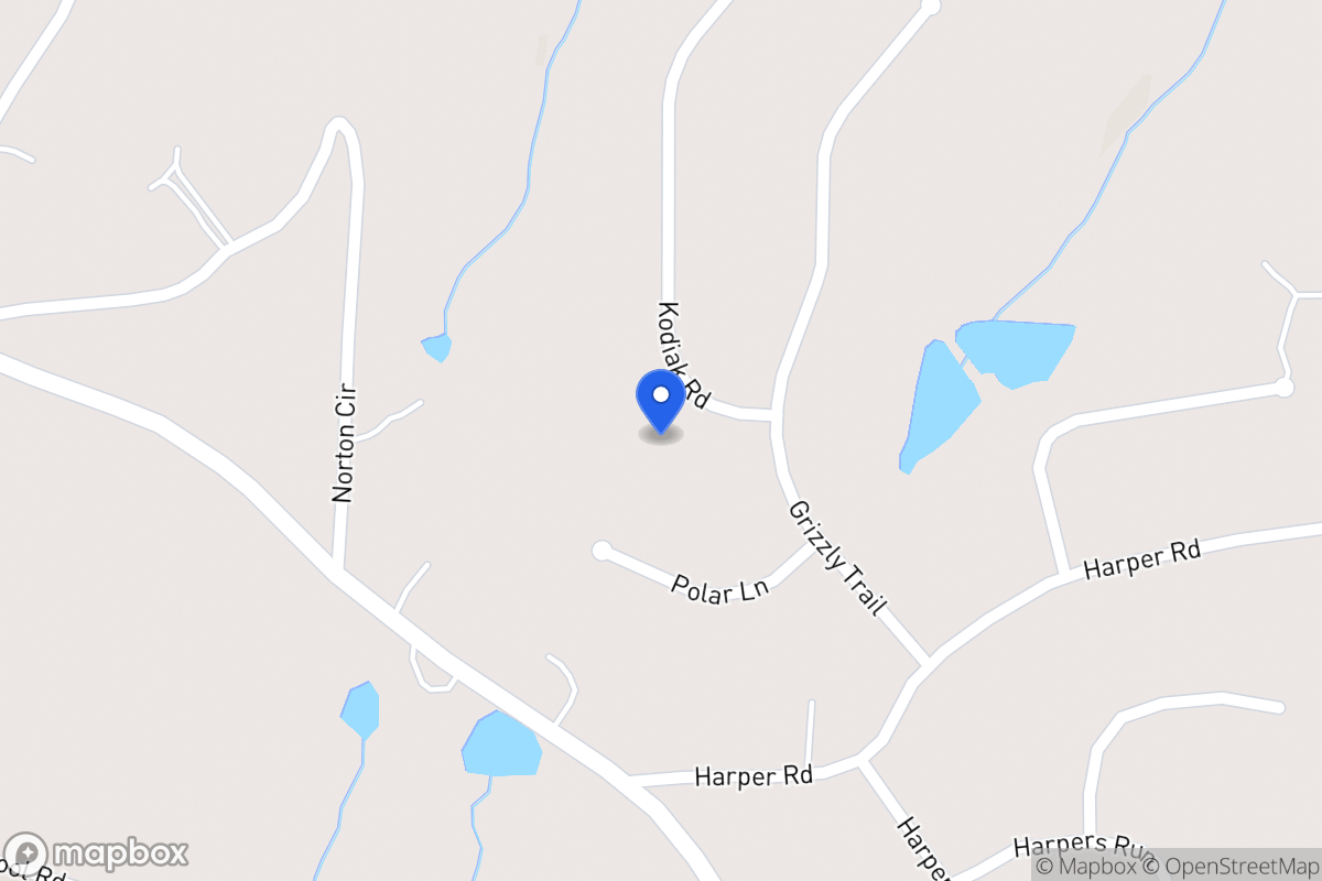 Map of 308 Kodiak Rd