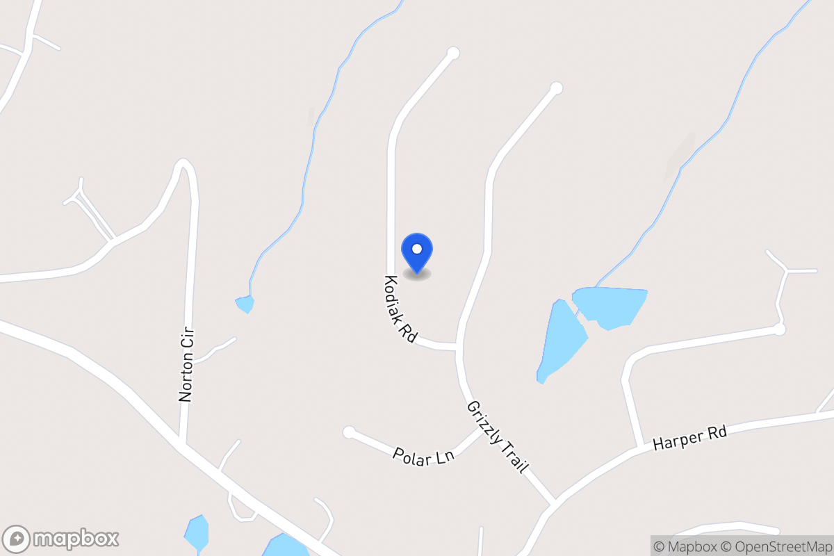 Map of 321 Kodiak Rd