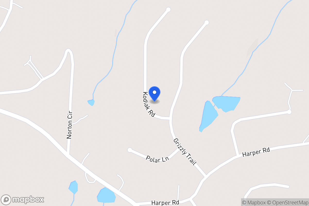 Map of 313 Kodiak Rd