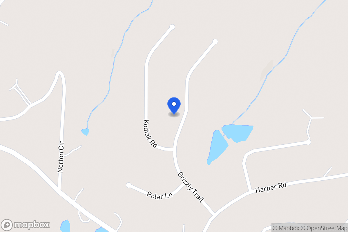 Map of 136 Grizzly Trl