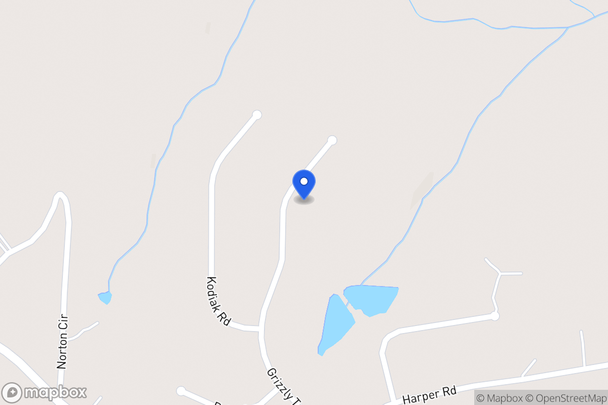 Map of 157 Grizzly Trl
