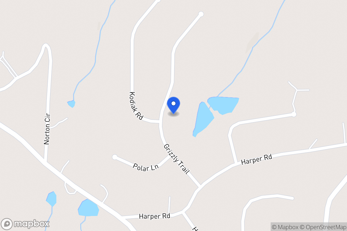 Map of 129 Grizzly Trl