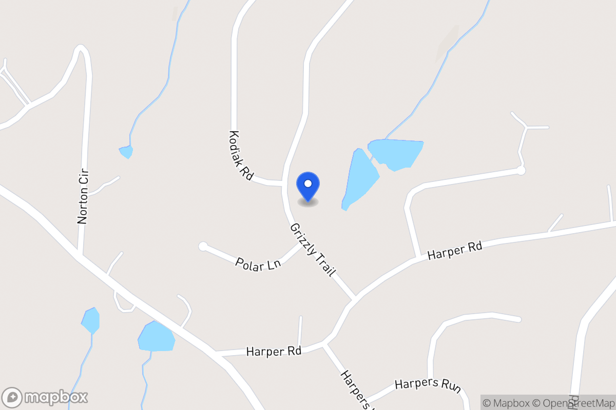 Map of 121 Grizzly Trl