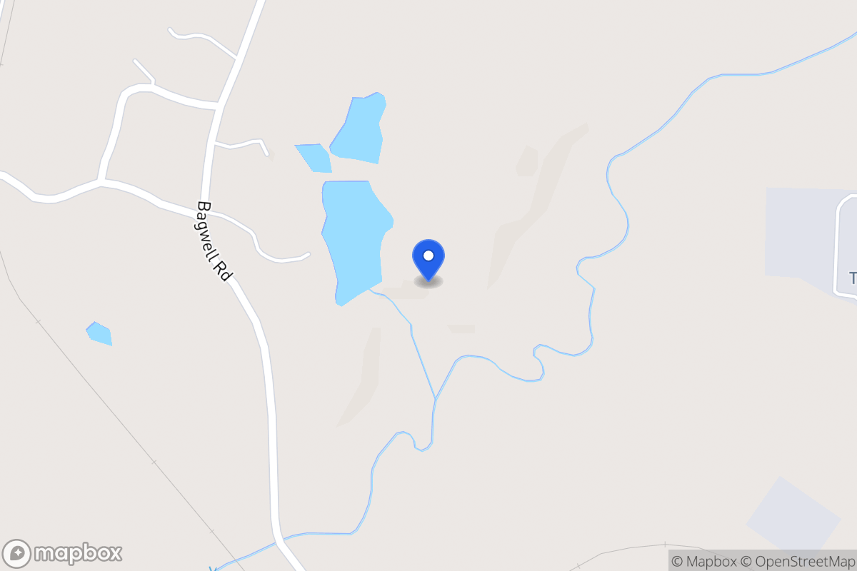Map of 598 Bagwell Rd