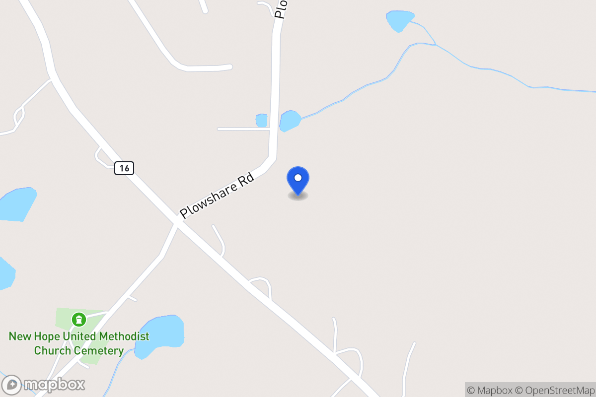 Map of 1250 Plowshare Rd