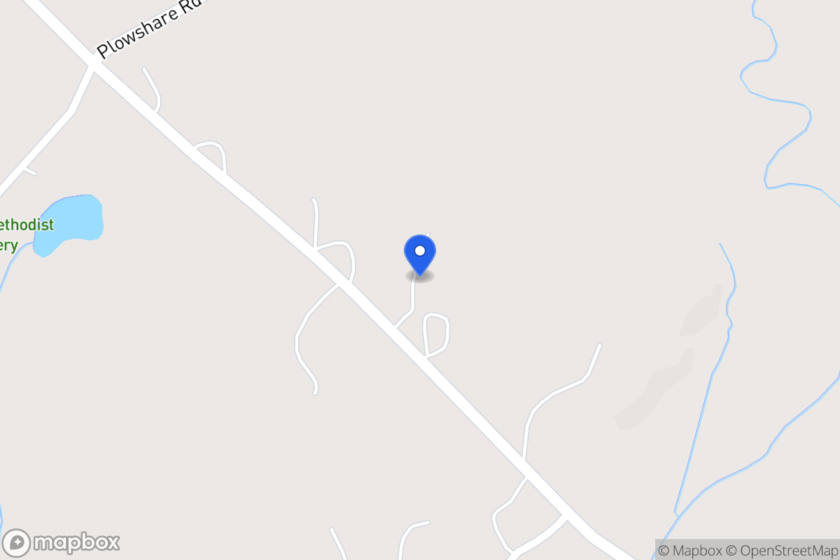 Map of 2055 Mt Zion Rd