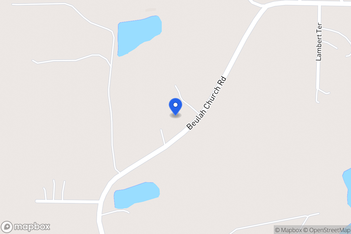 Map of 1015 Beulah Church Rd