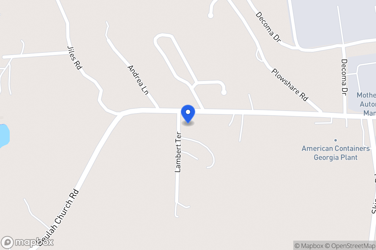 Map of 782 Beulah Church Rd