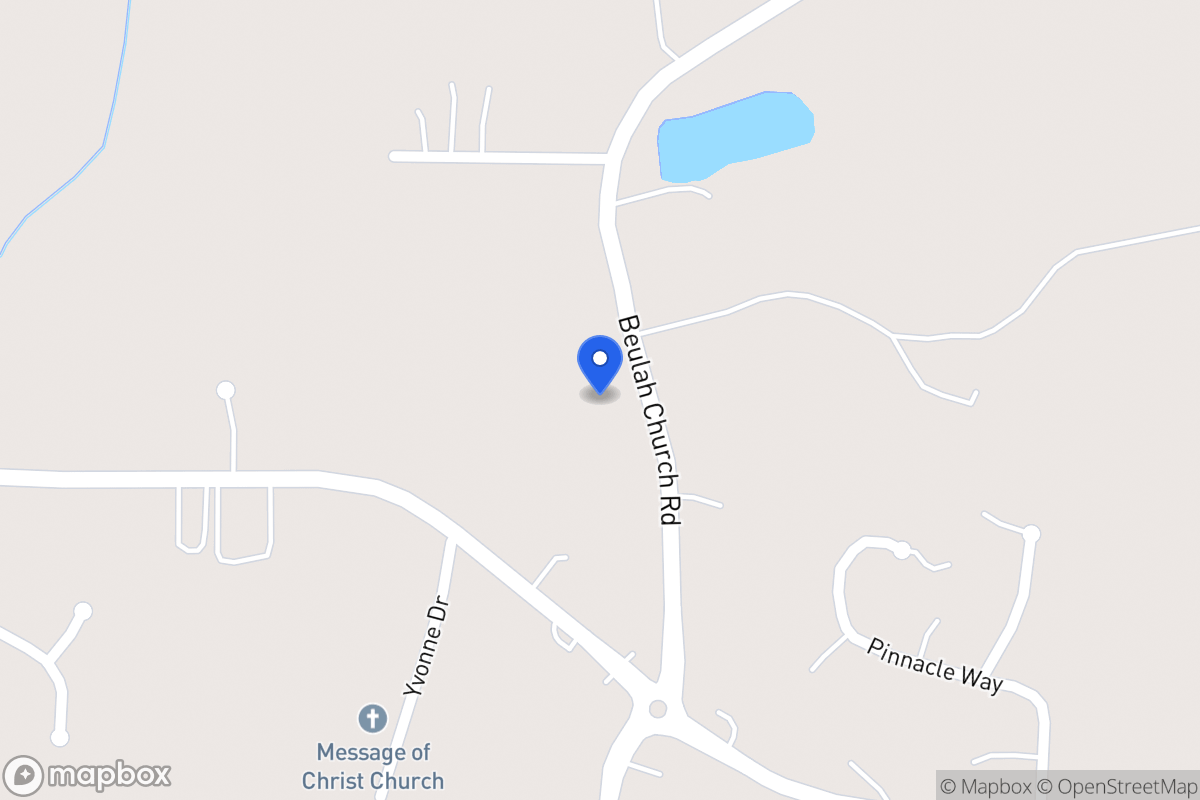 Map of 1249 Beulah Church Rd