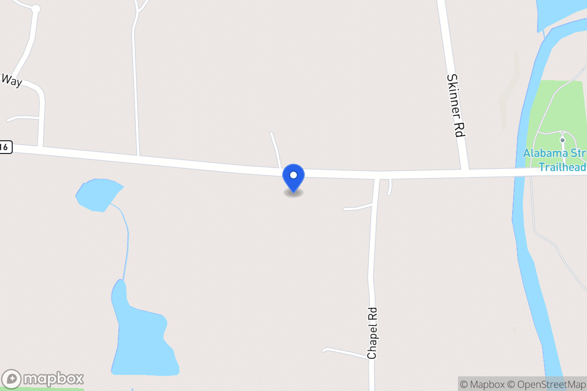 Map of 1282 Mt Zion Rd