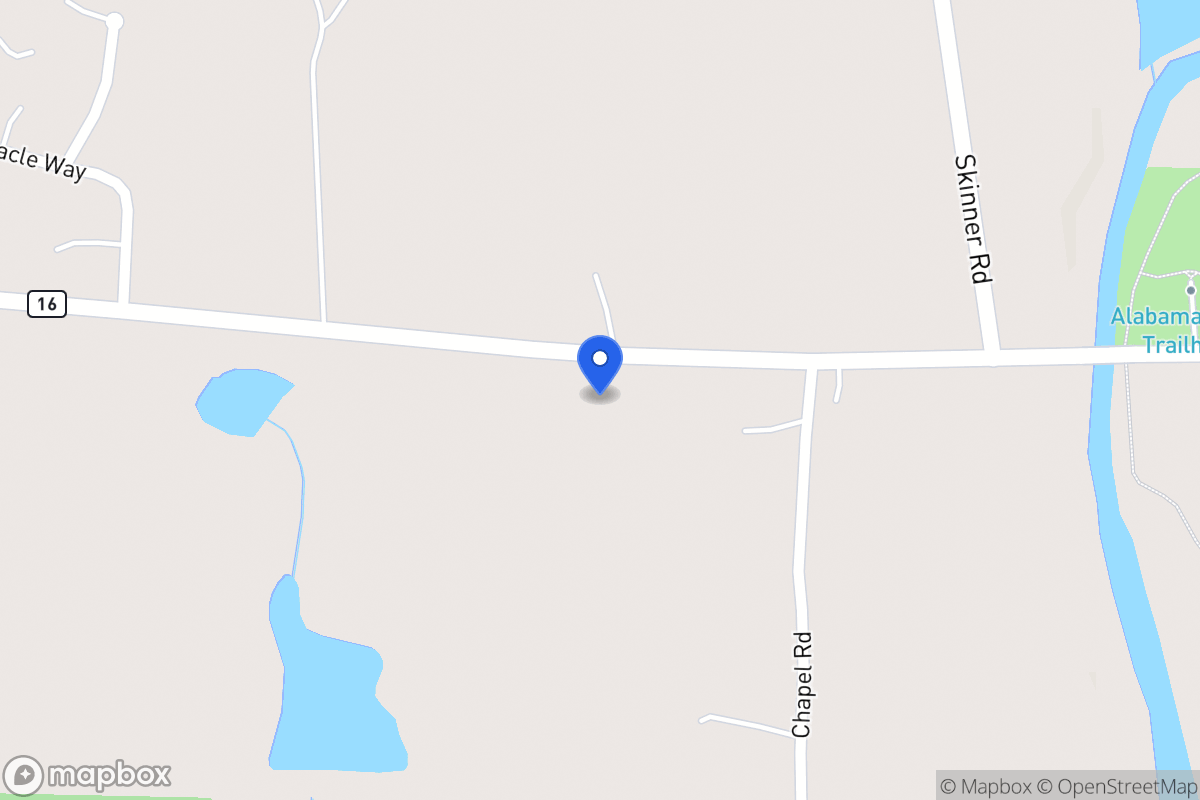 Map of 1296 Mt Zion Rd