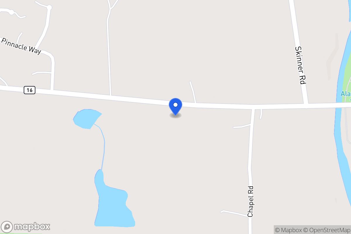 Map of 1310 Mt Zion Rd