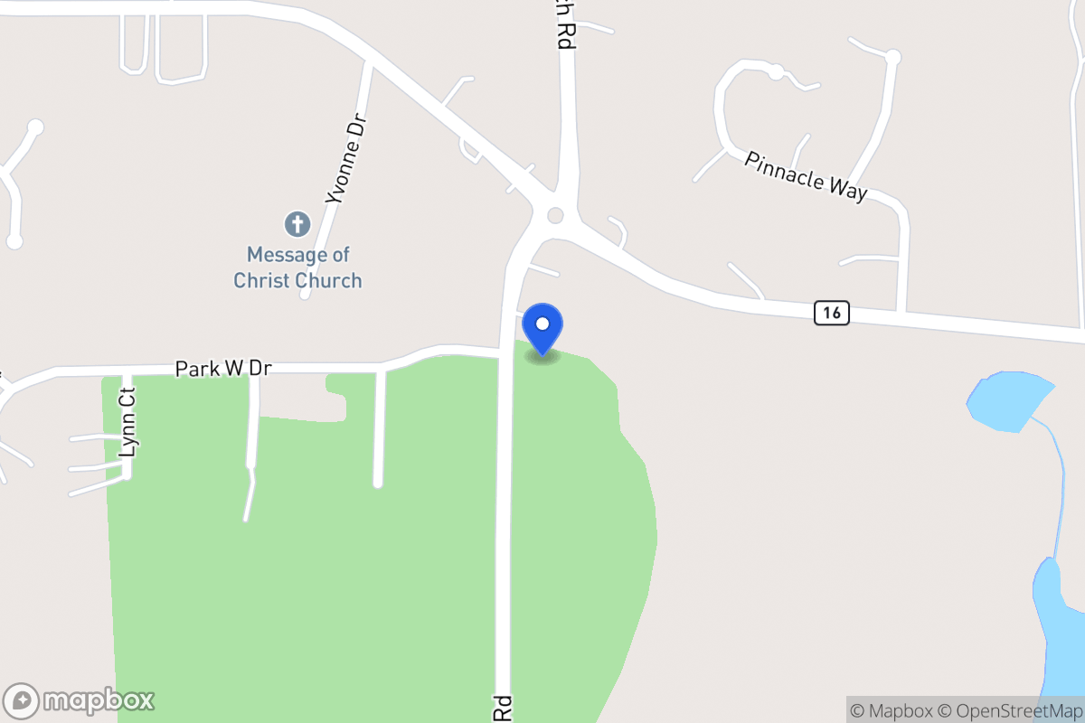 Map of 1384 Beulah Church Rd