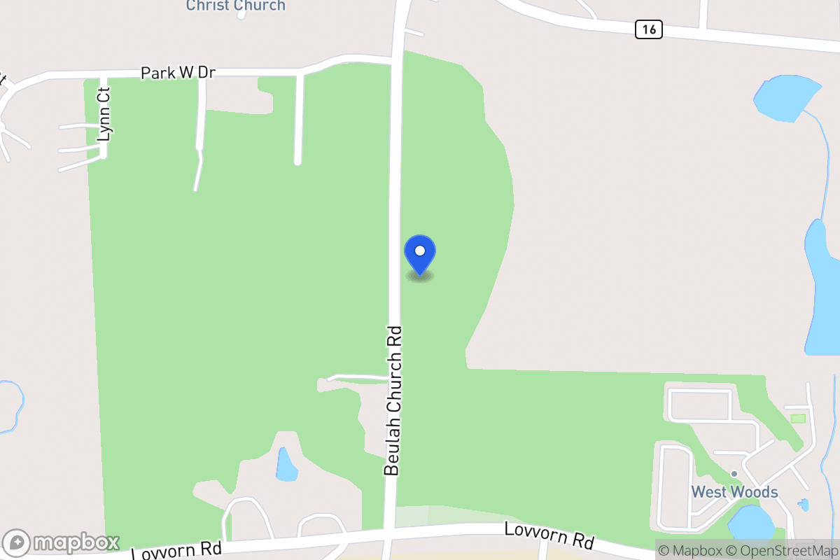 Map of 1486 Beulah Church Rd