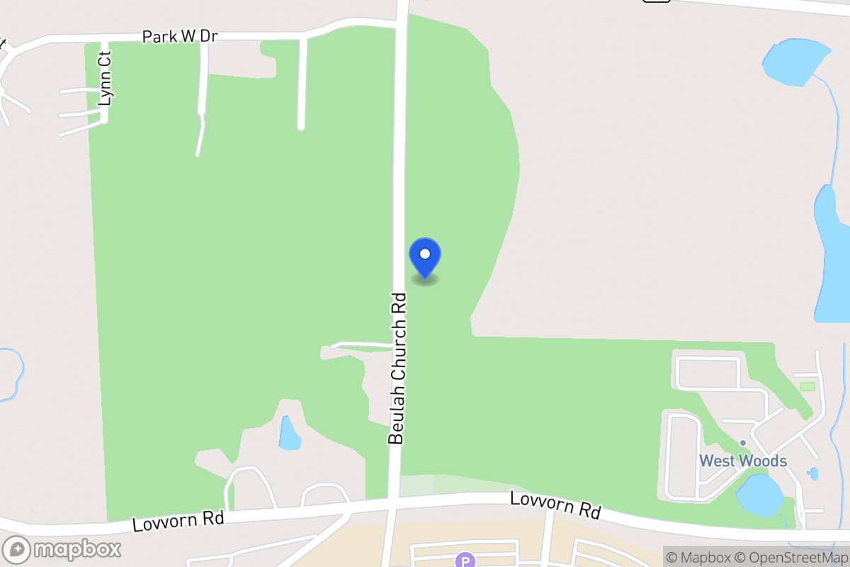 Map of 1504 Beulah Church Rd