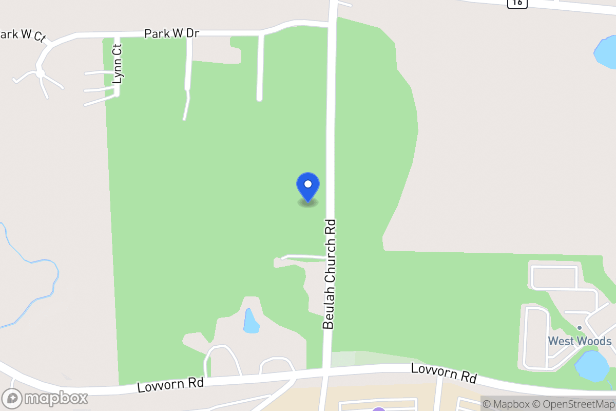 Map of 1495 Beulah Church Rd