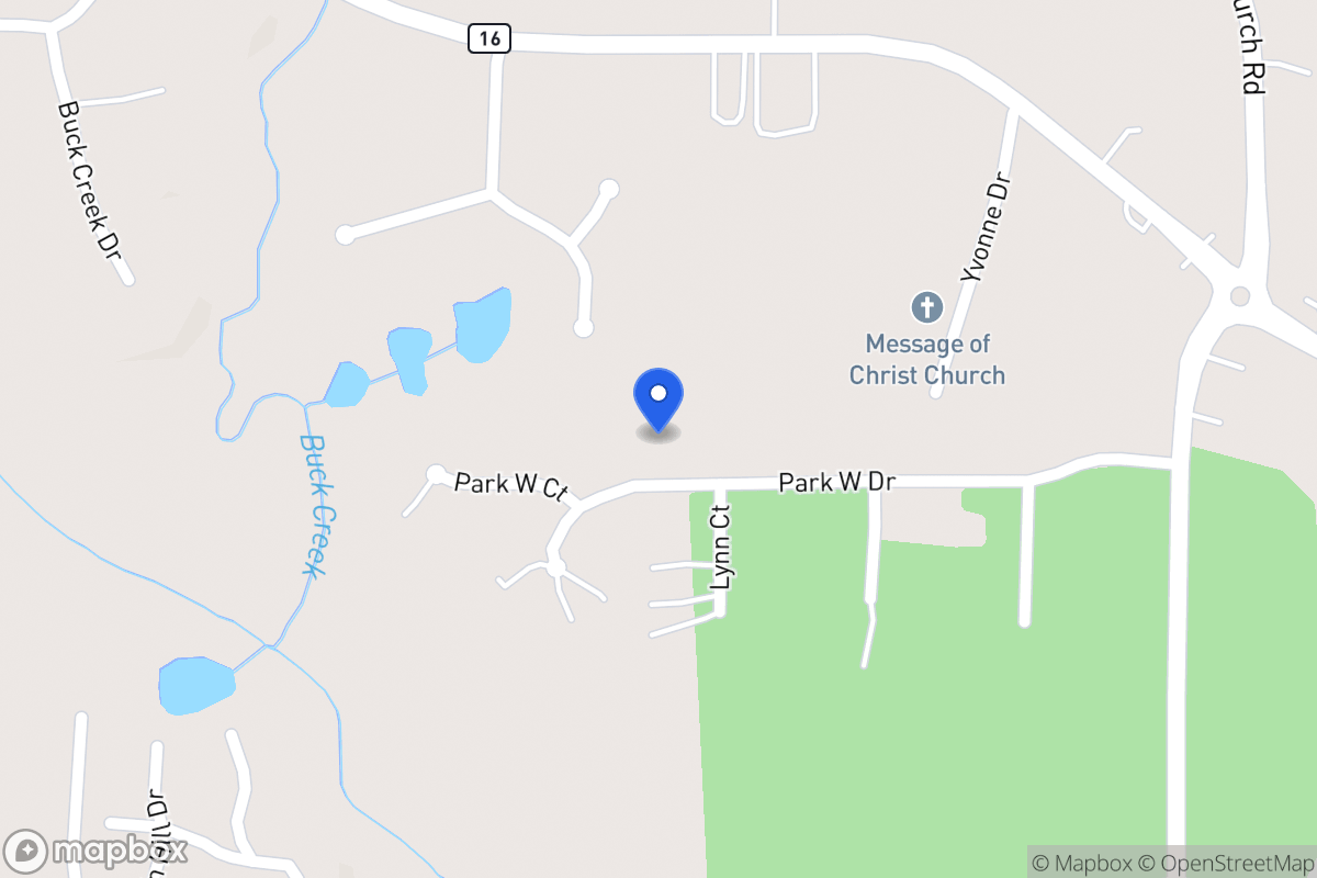 Map of 159 Park West Dr