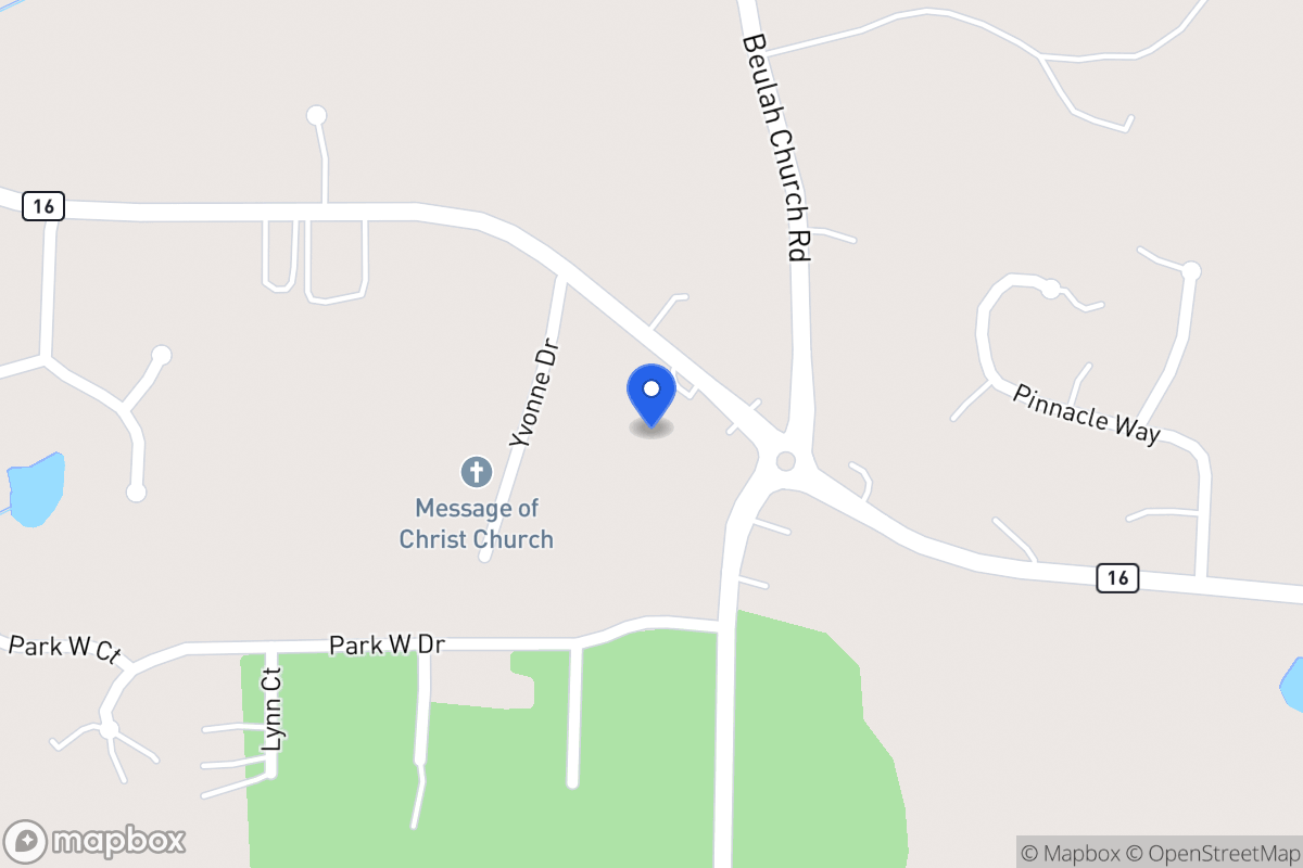 Map of 1626 Mt Zion Rd