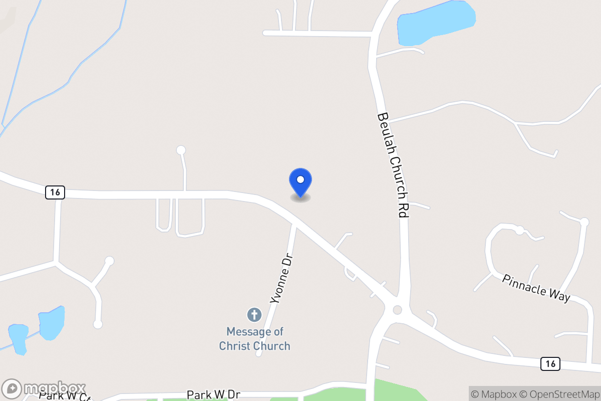 Map of 1681 Mt Zion Rd
