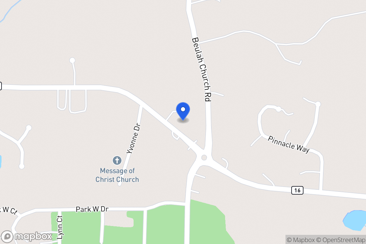 Map of 1635 Mt Zion Rd