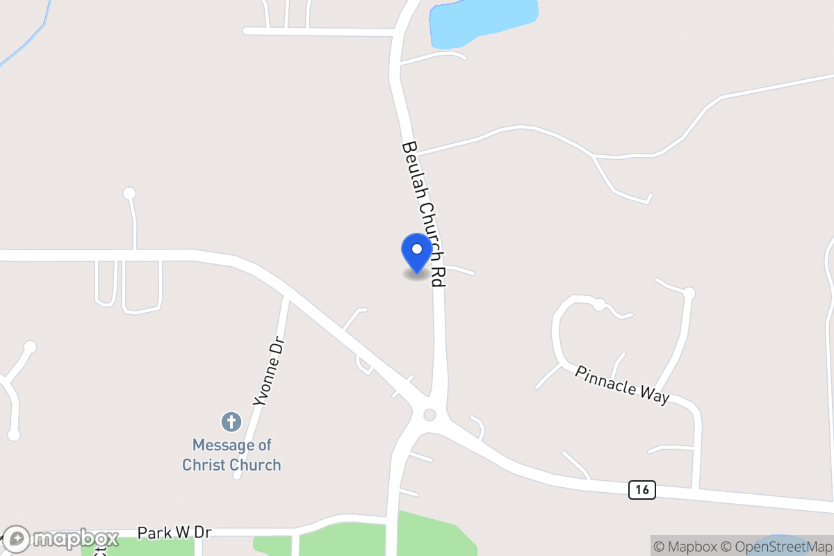 Map of 1269 Beulah Church Rd