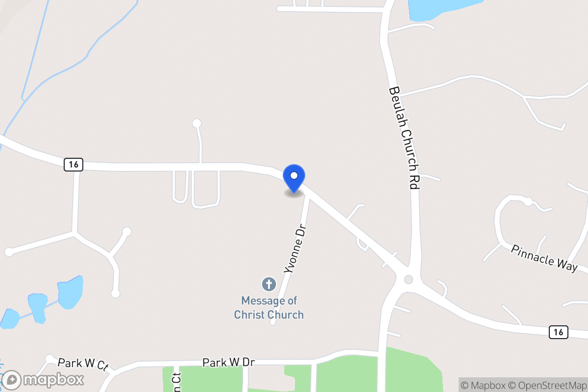 Map of 1690 Mt Zion Rd