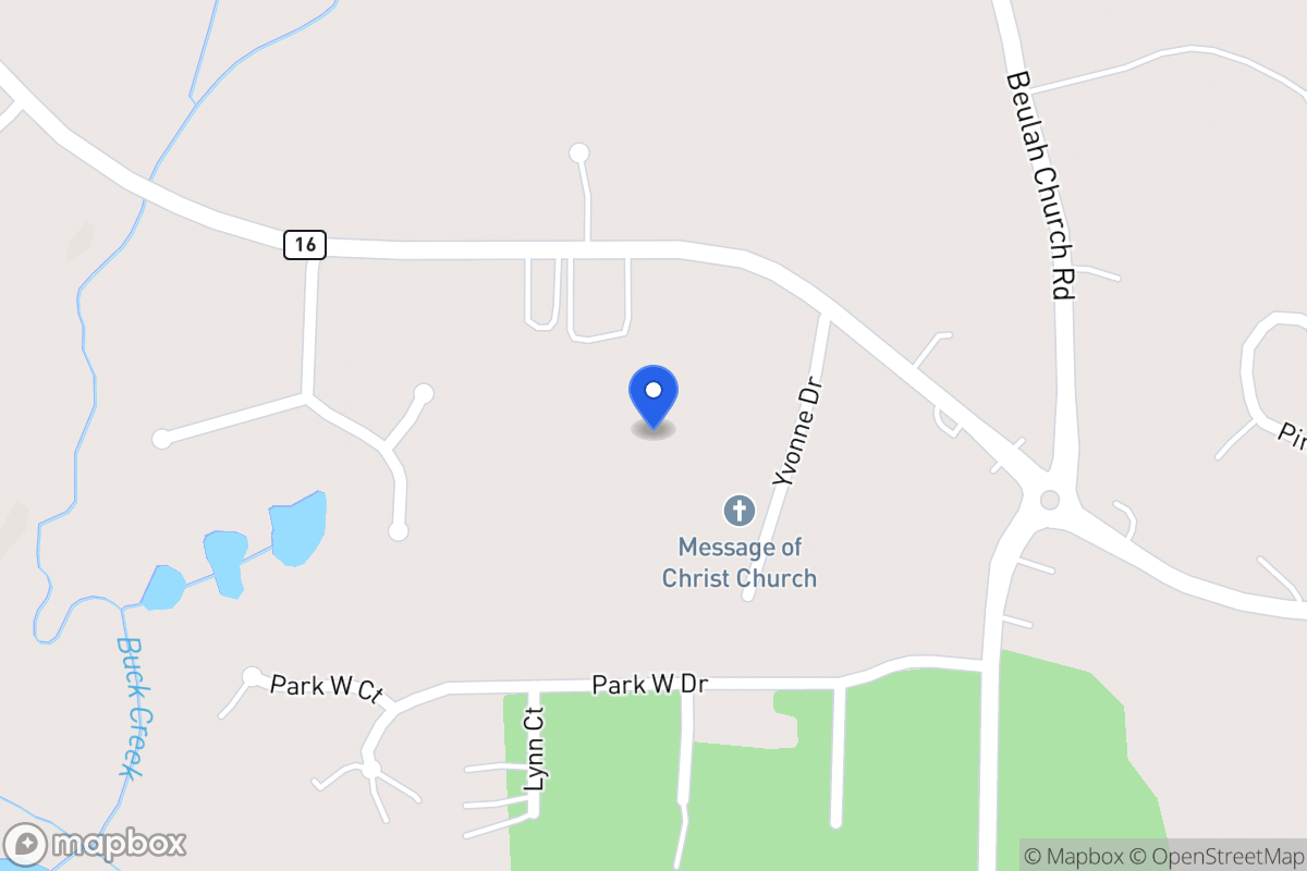 Map of 1722 Mt Zion Rd