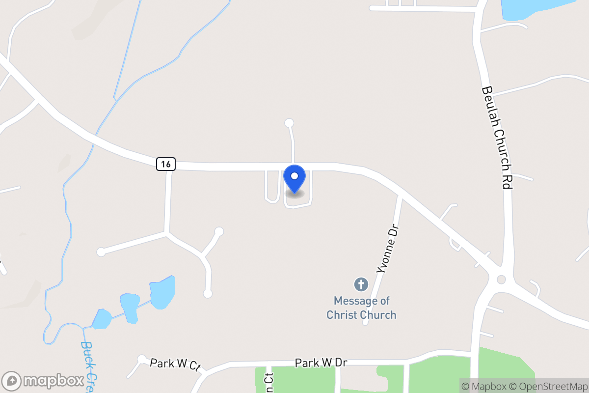 Map of 1742 Mt Zion Rd